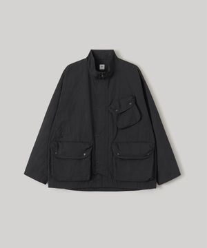 Motorcycle High-Neck Jacket (Black)