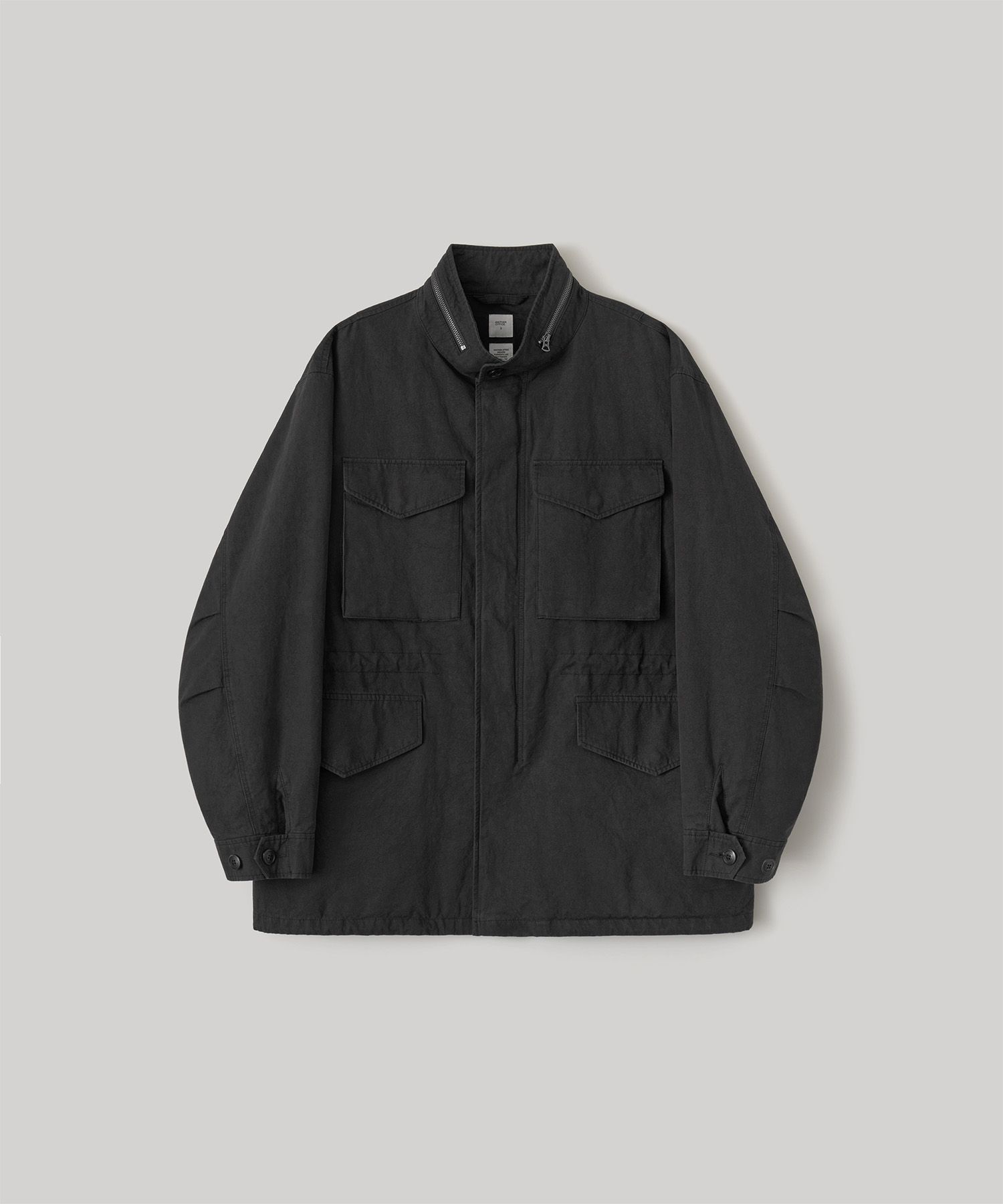 MUSINSA公式 | ANOTHER OFFICE Limp M-65 Field Jacket (Black)
