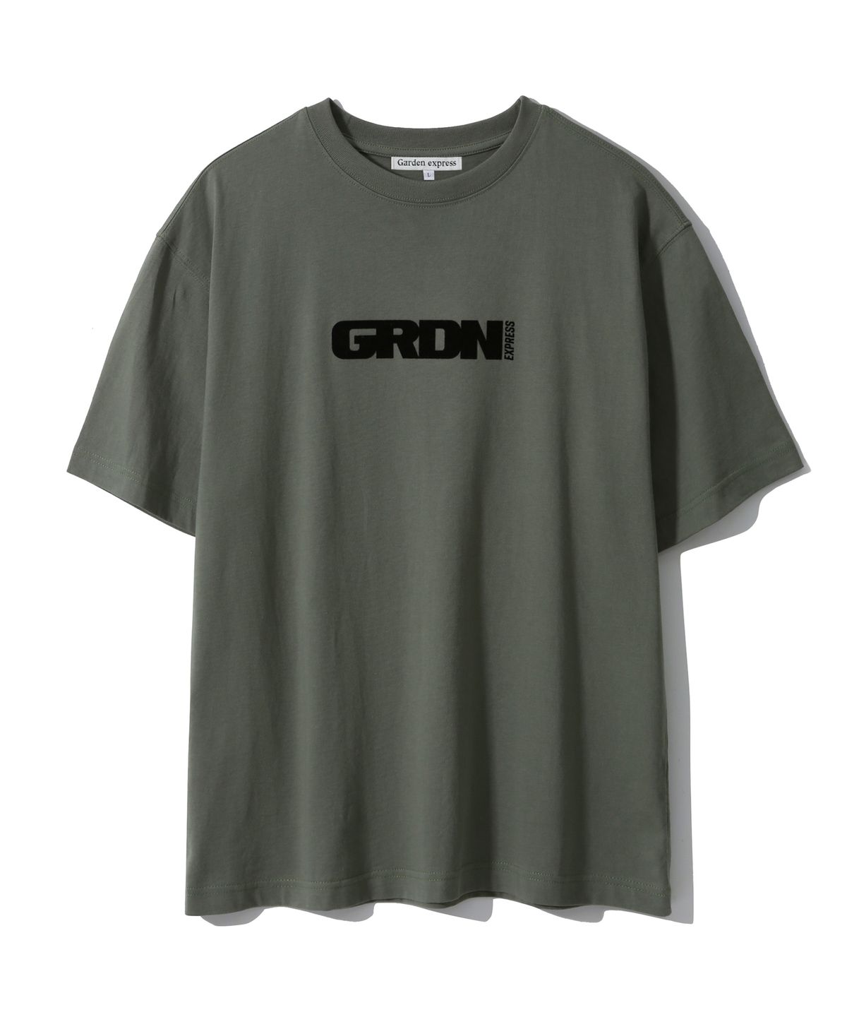 가든익스프레스(GARDEN EXPRESS) GRDN Logo T-Shirt (khaki)
