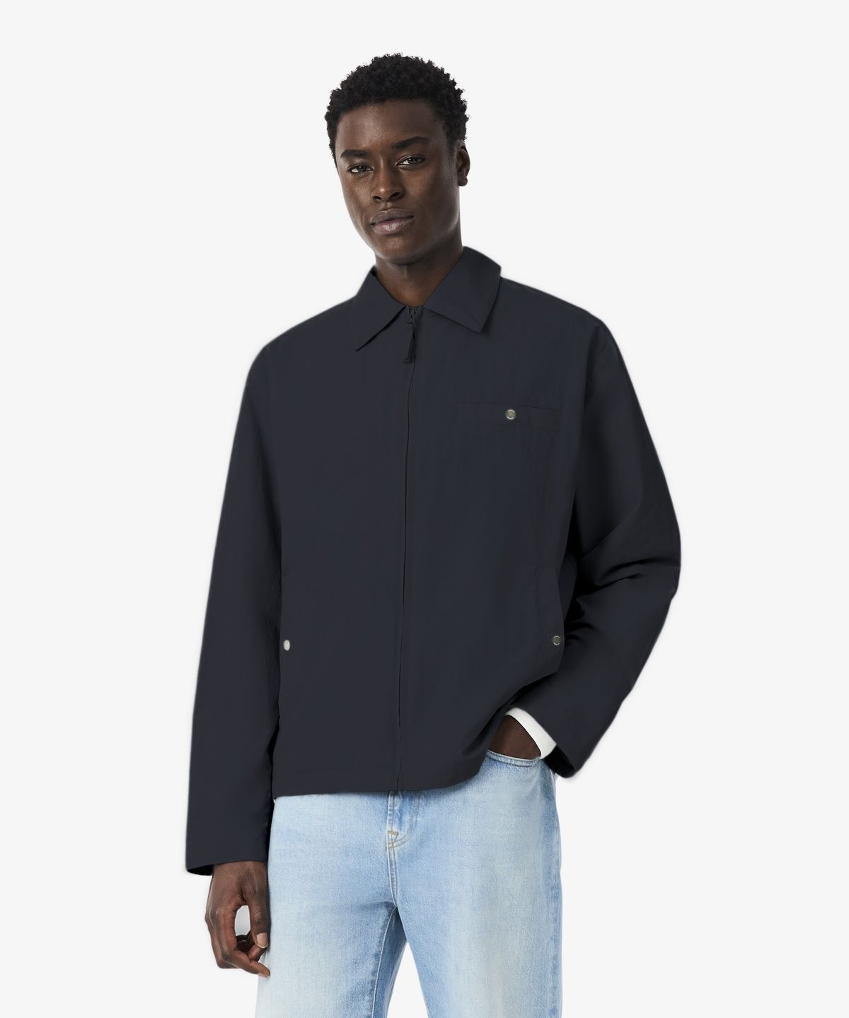 라코스테(LACOSTE) 남성 셔츠 카라 블루종 BH1205-56G 350