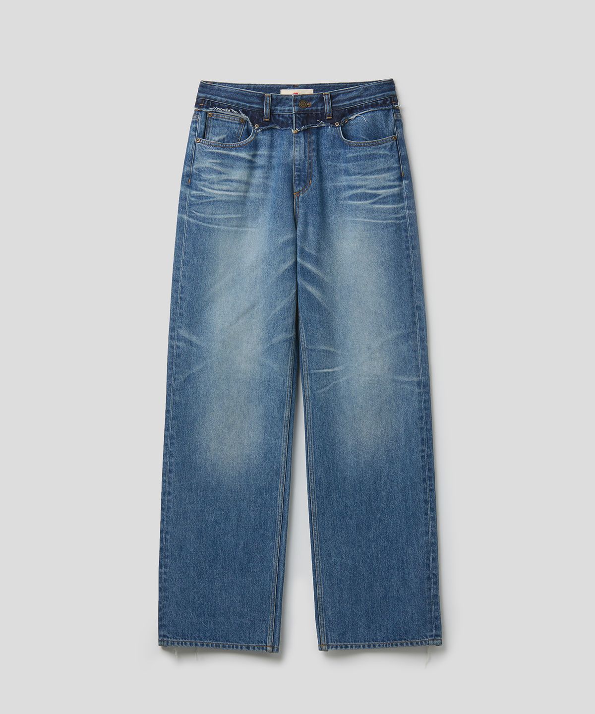 엠엠아이씨(MMIC) OFF JEANS (MID BLUE)