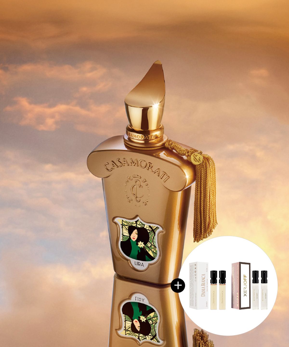 까사모라티(CASAMORATI) 리라 오 드 퍼퓸 100ml [증정] 바이알 4종