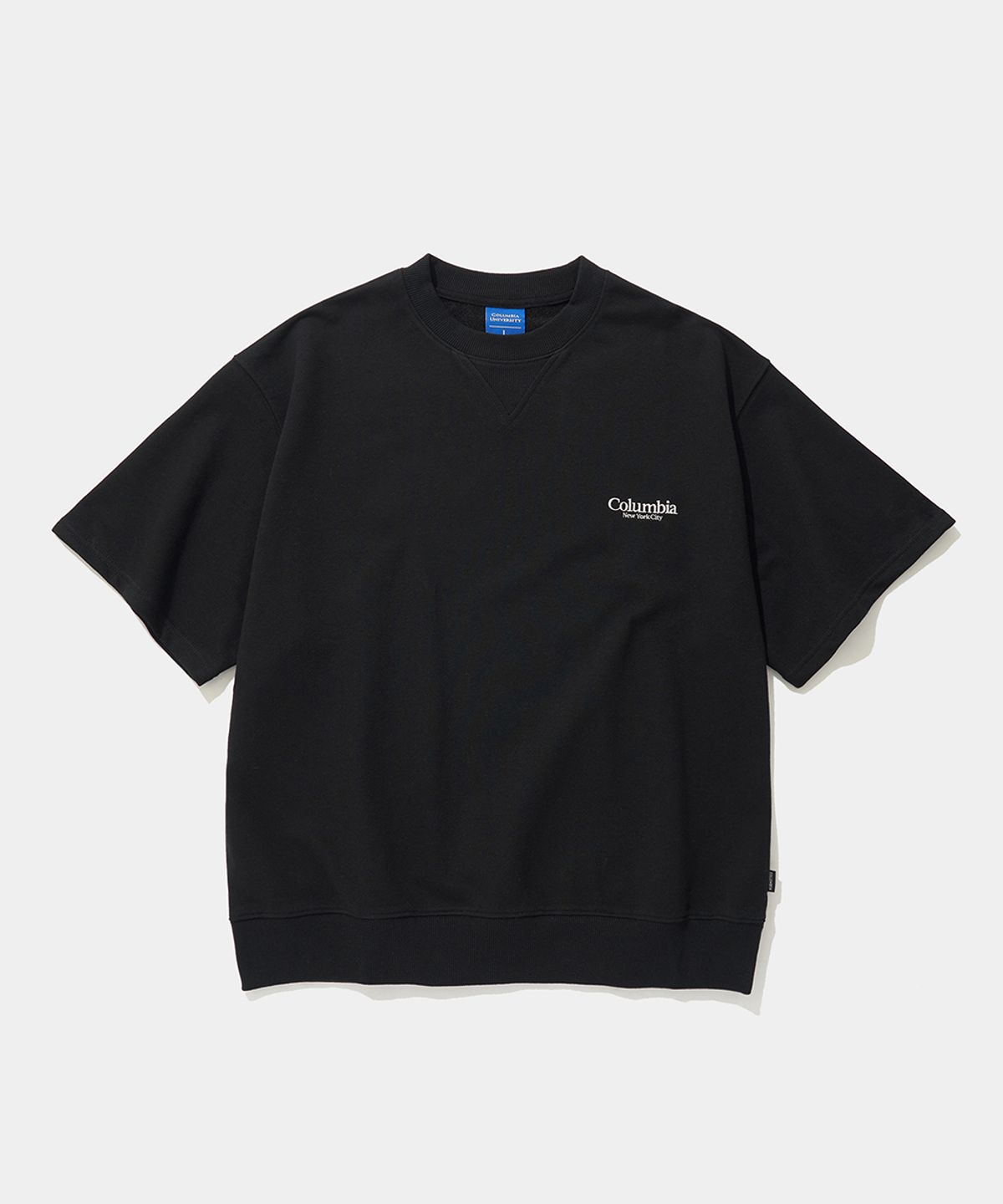 컬럼비아 유니버시티(COLUMBIA UNIVERSITY) NYC EMB TERRY S/S CREW NECK_BLACK