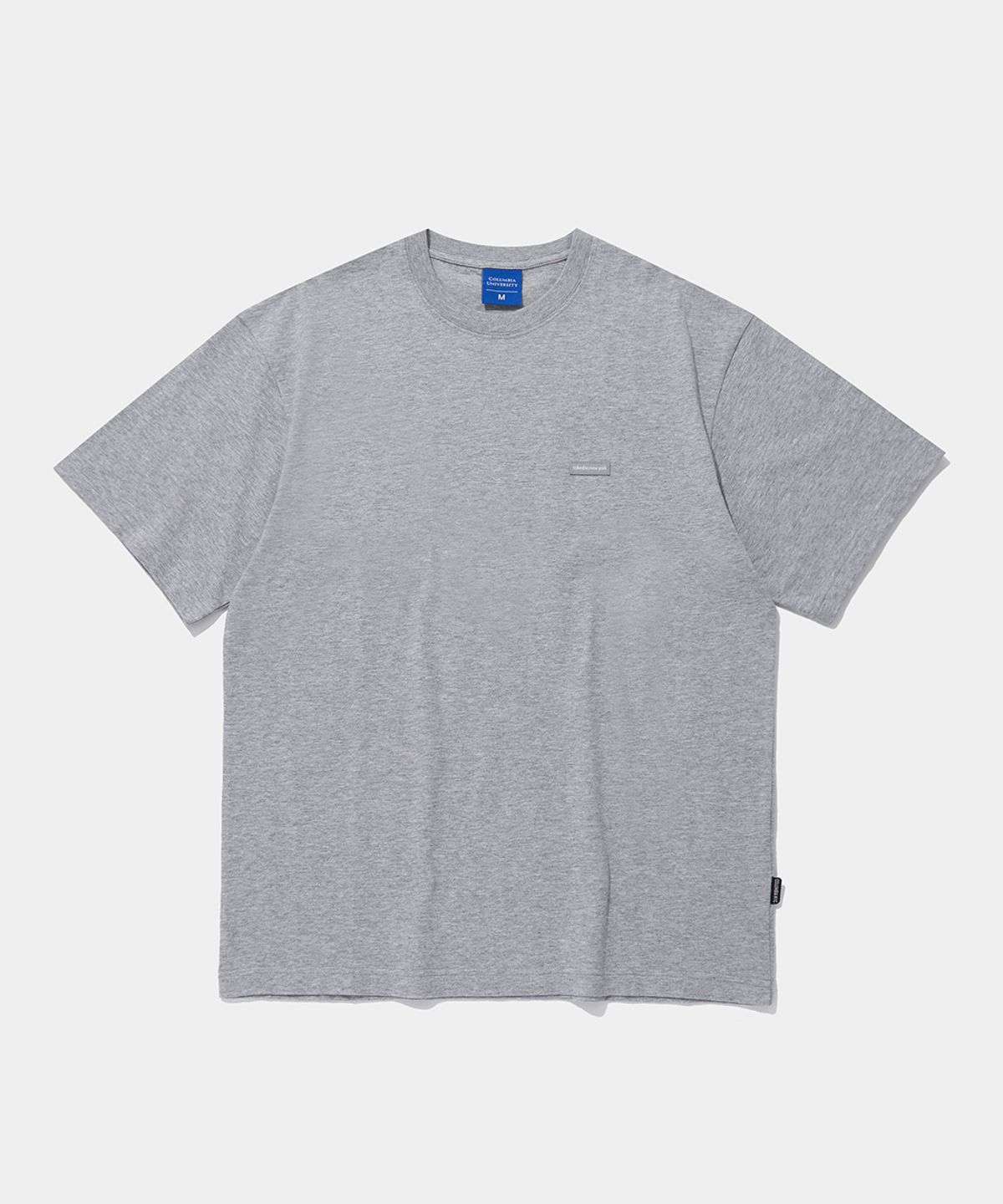 컬럼비아 유니버시티(COLUMBIA UNIVERSITY) CNY BOXLOGO S/S T-SHIRTS_MELANGE GRAY