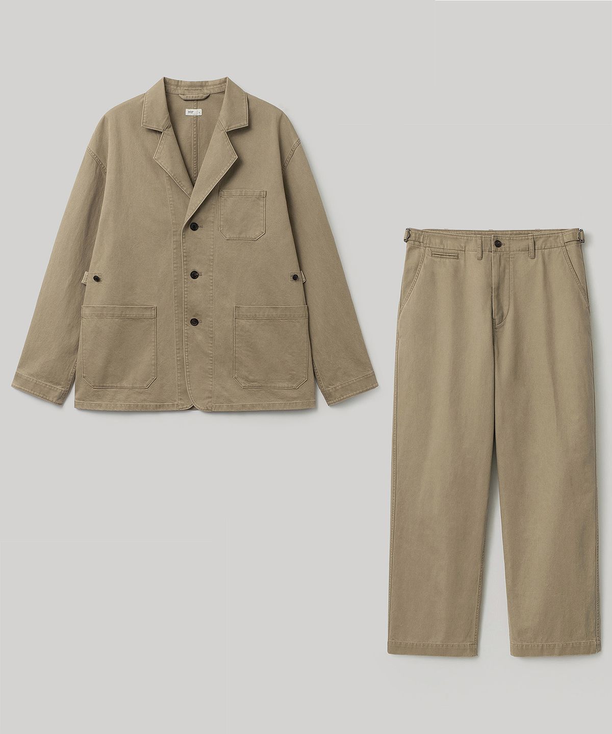 어나더 오피스(ANOTHER OFFICE) French Drill Set-Up (Urban Khaki)