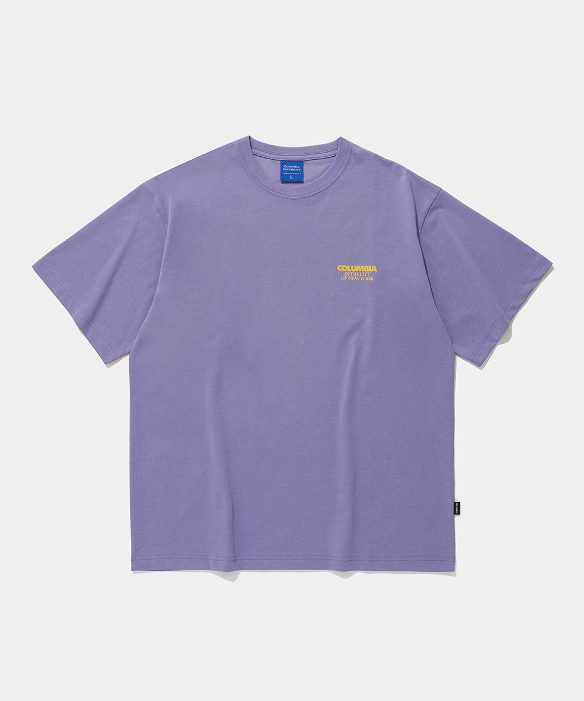 컬럼비아 유니버시티(COLUMBIA UNIVERSITY) BACK LOGO S/S T-SHIRTS_LIGHT VIOLET