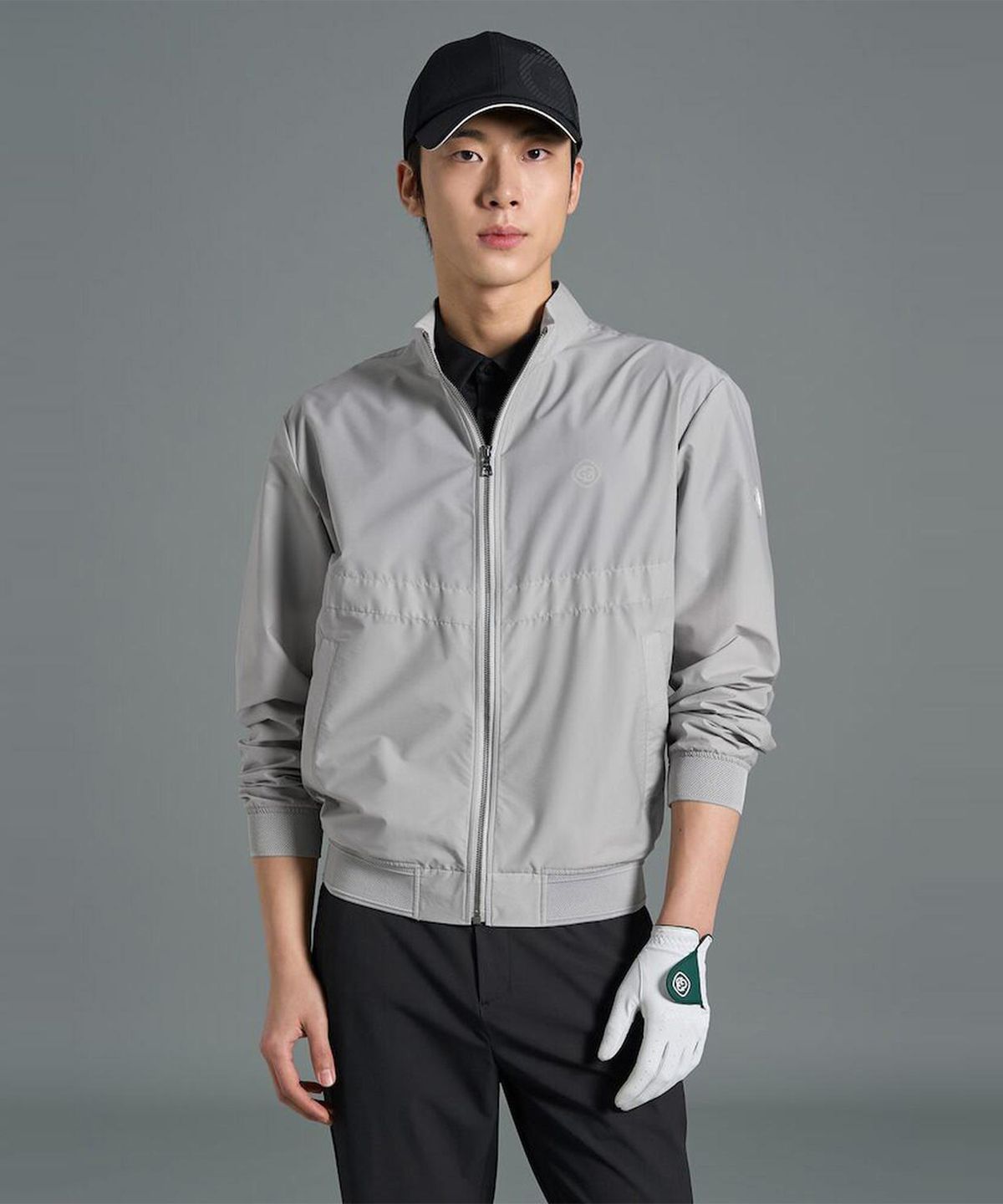 빈폴골프(BEANPOLE GOLF) 남성 경량 블루종 점퍼 - 베이지