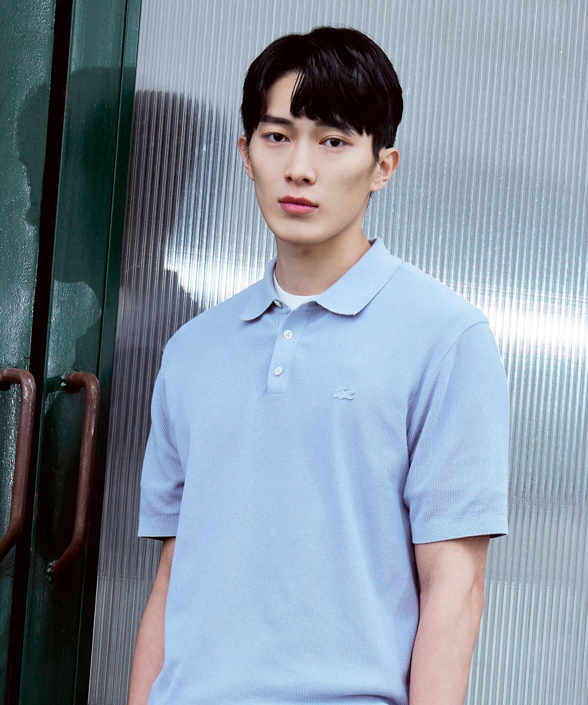 라코스테(LACOSTE) 남성 피케 반팔 스웨터 폴로 셔츠 PH942E-56G AEY