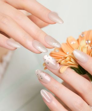 데싱디바 매직프레스 스텔라 허니(아몬드) 네일팁