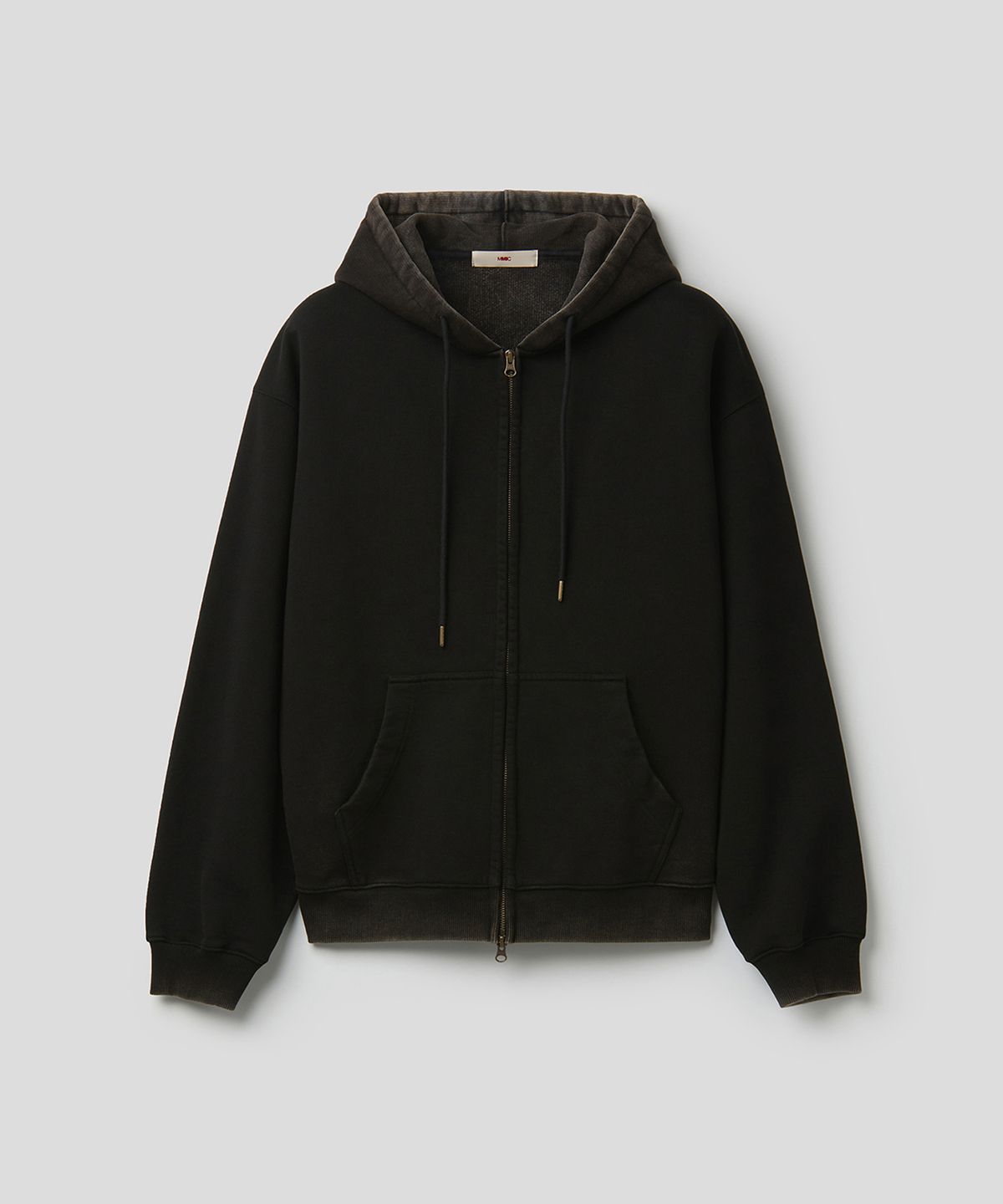 엠엠아이씨(MMIC) DUSK HOOD ZIP UP (BLACK)