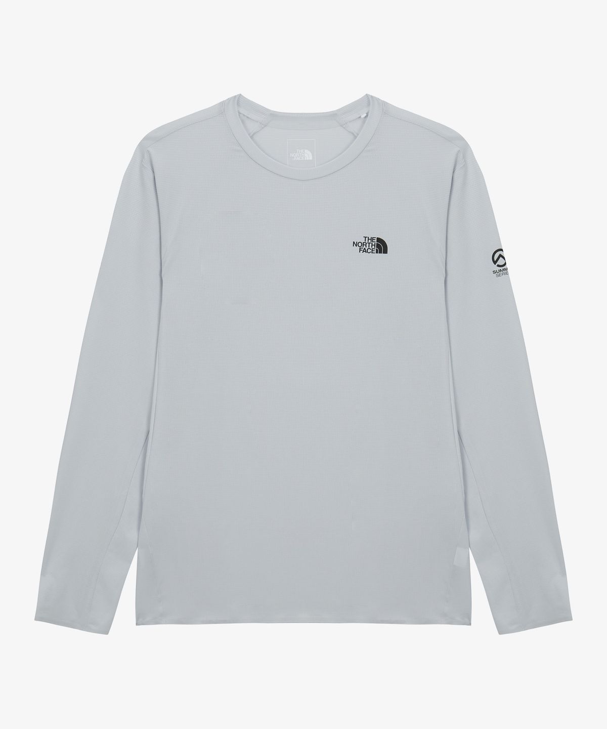 노스페이스(THE NORTH FACE) NT7TS10B 남성 메라피크 긴팔 티 LIGHT GRAY