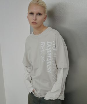 989 레터링 레이어드 티셔츠