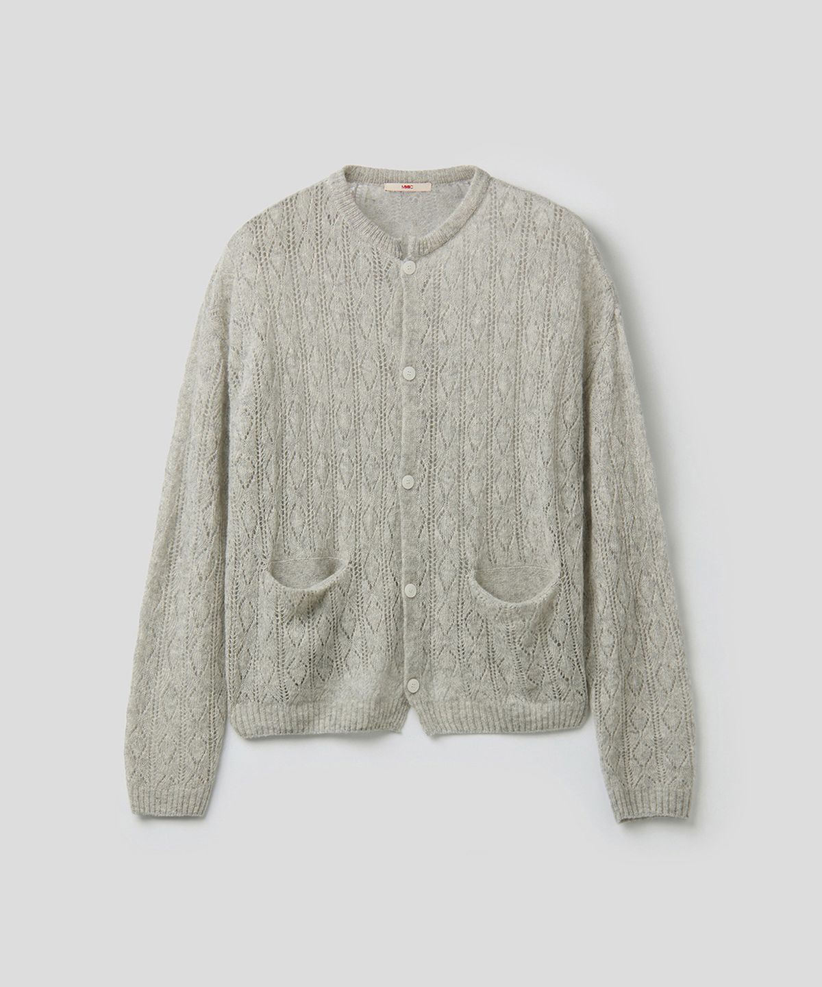 엠엠아이씨(MMIC) UNRAVEL CARDIGAN (GRAY)