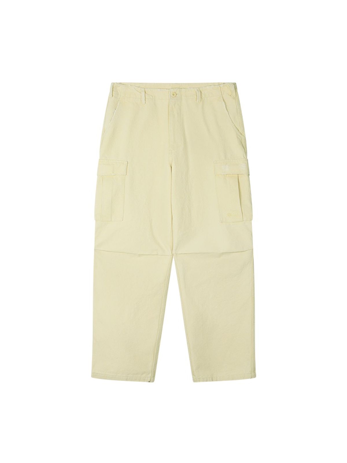선데이후르츠마켓(SUNDAY FRUIT MARKET) SUN WASHED CARGO PANTS LEMON