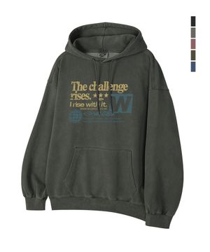 Challenge 피그먼트 오버핏 후드_5 COL