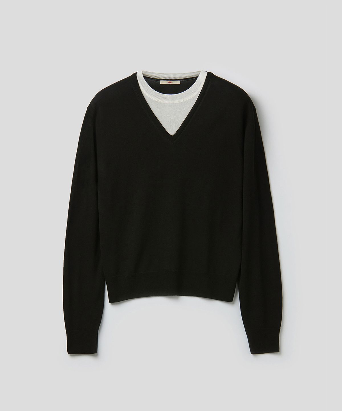 엠엠아이씨(MMIC) INSERT KNIT (BLACK)