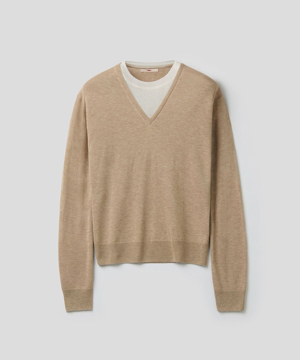 엠엠아이씨(MMIC) INSERT KNIT (BEIGE)