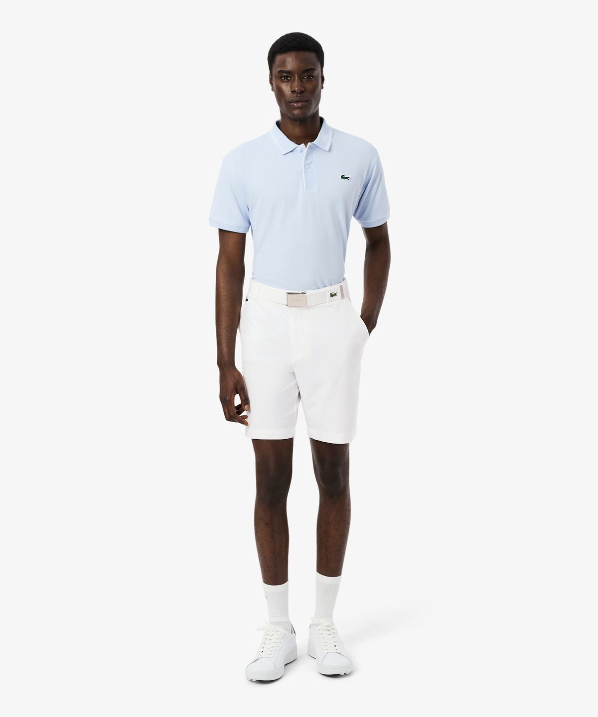 라코스테(LACOSTE) 남성 골프 베이직 버뮤다 팬츠 FH7396-56G 001