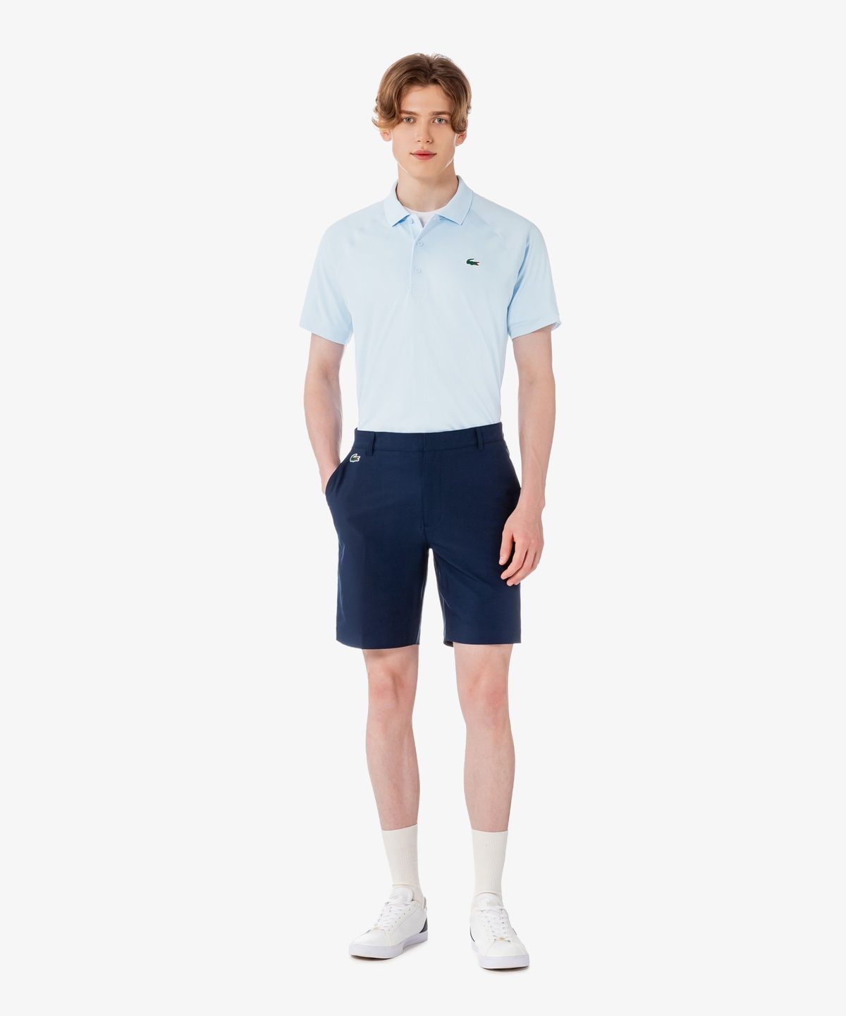 라코스테(LACOSTE) 남성 골프 베이직 버뮤다 팬츠 FH7396-56G 166