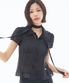 [김고은 PICK] 플레어 퍼프 블라우스 블랙