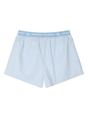 MARKET STRIPE TRUNK SKYBLUE