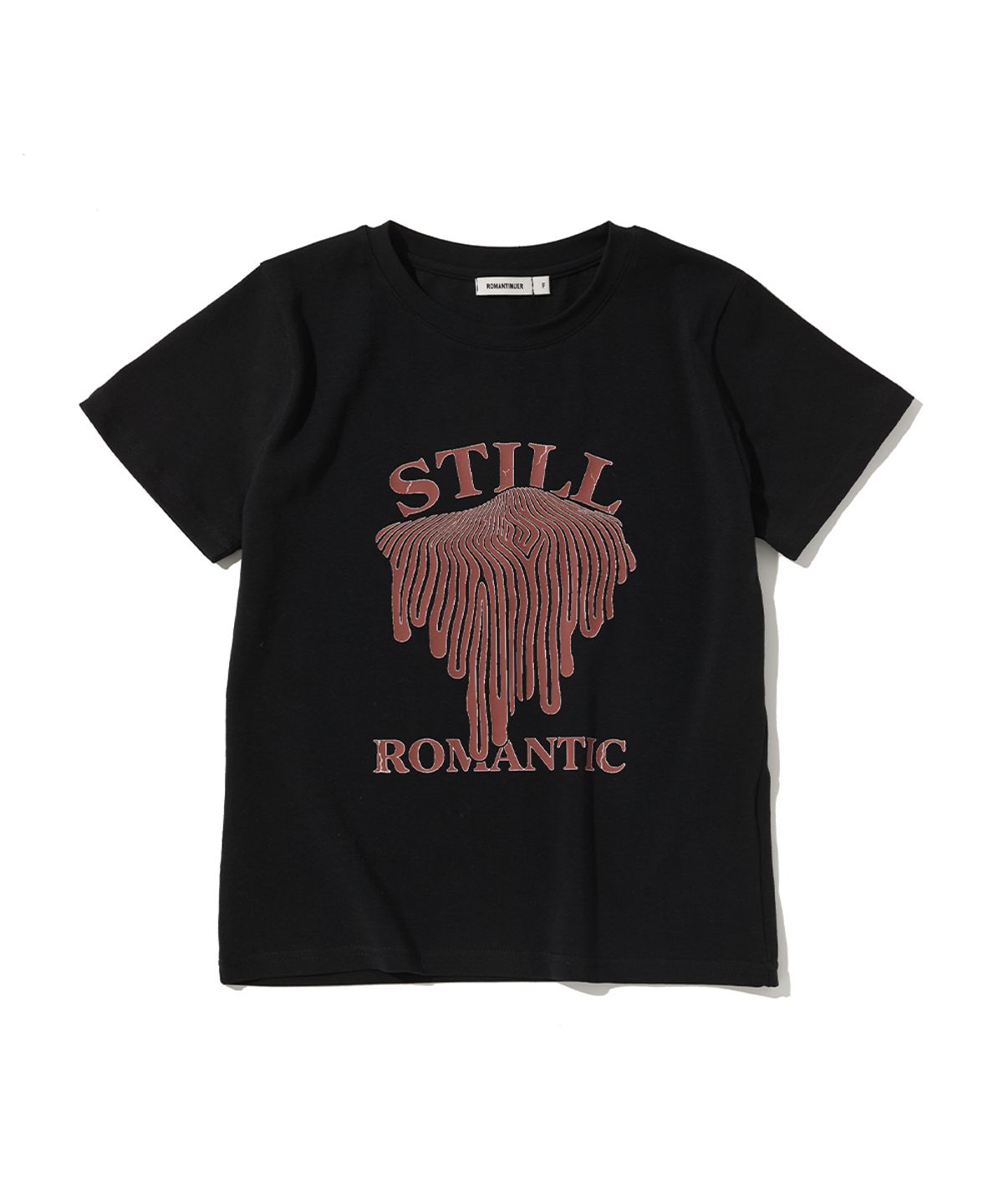 로맨티누어(ROMANTINUER) Still Romantic T-shirt (Black)