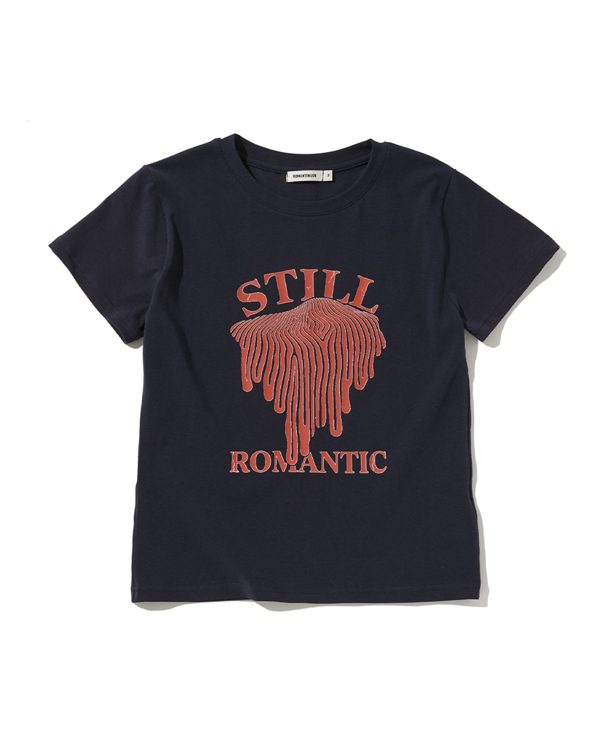 로맨티누어(ROMANTINUER) Still Romantic T-shirt (Navy)
