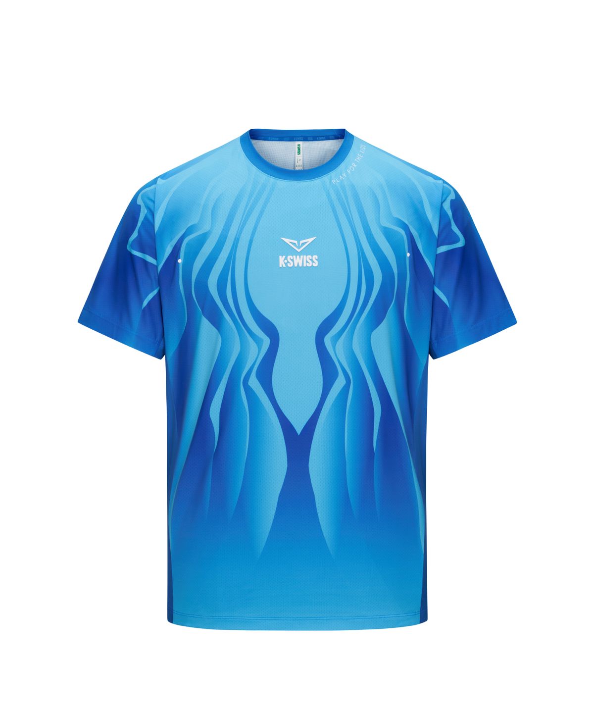 케이스위스(K-SWISS) 남성 루블레프 2026 호주 오픈 반팔 티_1KSTSSV003BL