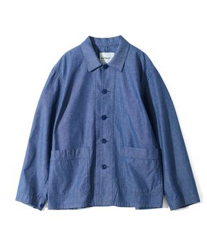 Smith Chambray Work Jacket Blue