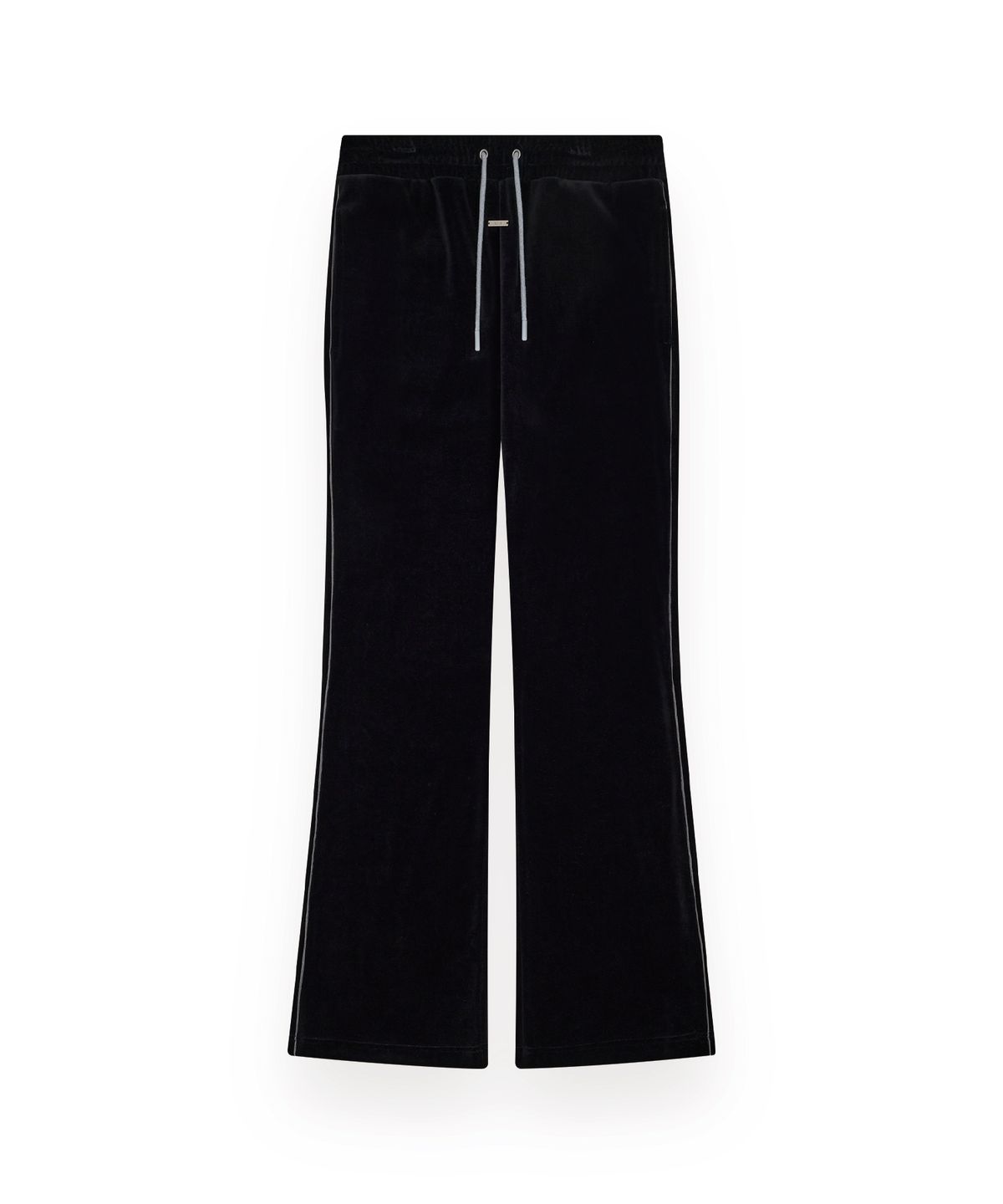 알포(R-4) R-0065 / VELOUR RESORT PANTS(BLACK)