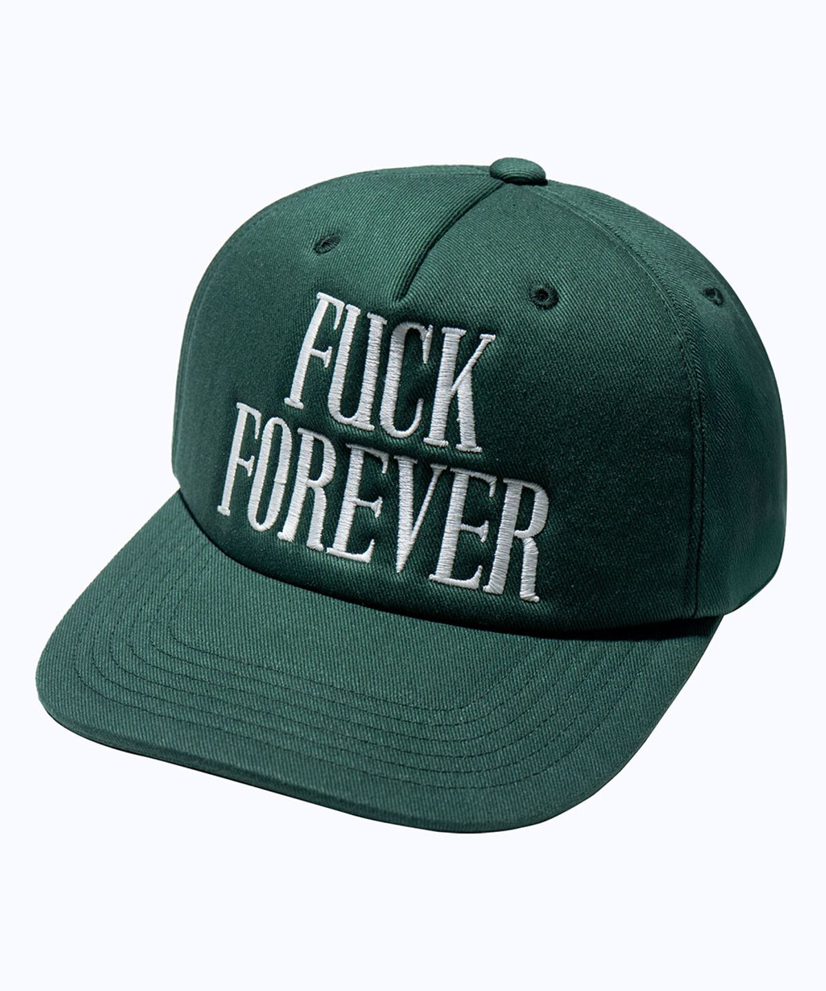 더 긱스(THE GEEKS) Fuck Forever 5panel trucker cap - Green