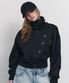 Beren High-neck Bomber jacket (Black)