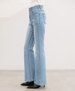 시크릿밴딩 벨라인 부츠컷 데님 팬츠