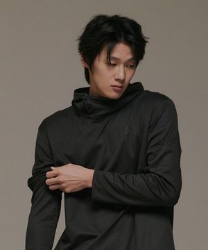 하이드아웃 슬랜트 집 후디 딥카키