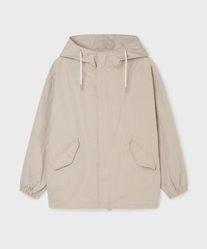 Loose Fit Hooded Jacket / WHJJG2233F