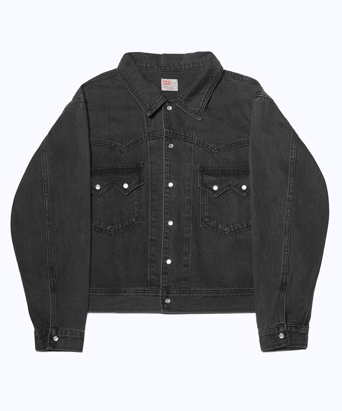 더 긱스(THE GEEKS) Ranch Denim Jacket - Black