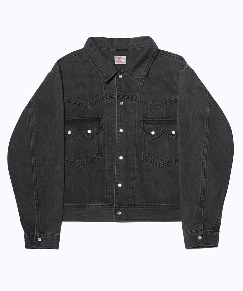 Ranch Denim Jacket - Black