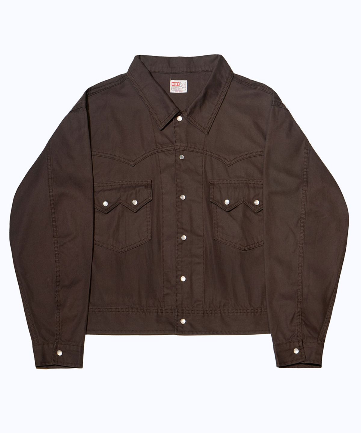 더 긱스(THE GEEKS) Ranch Gabardine Jacket - Brown