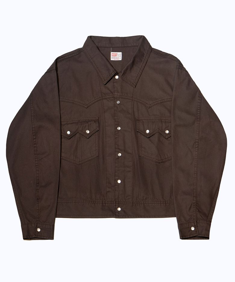 Ranch Gabardine Jacket - Brown