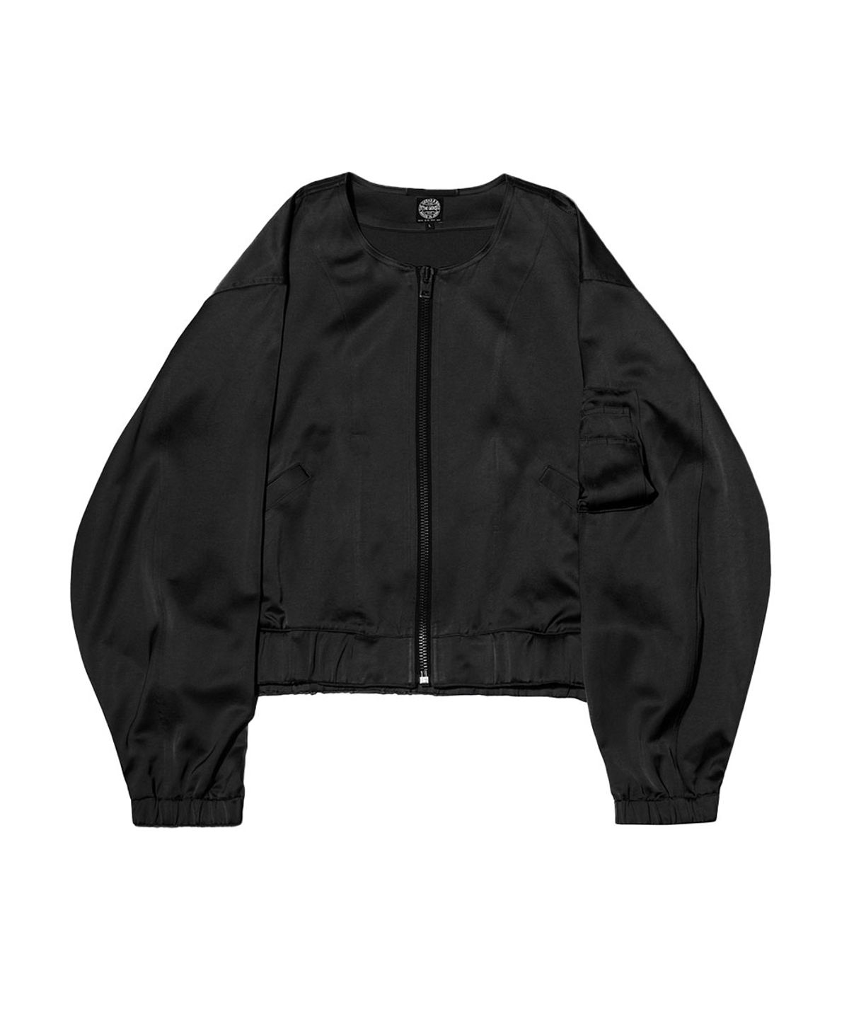 더 긱스(THE GEEKS) G-1 Line Crew Jacket - Black