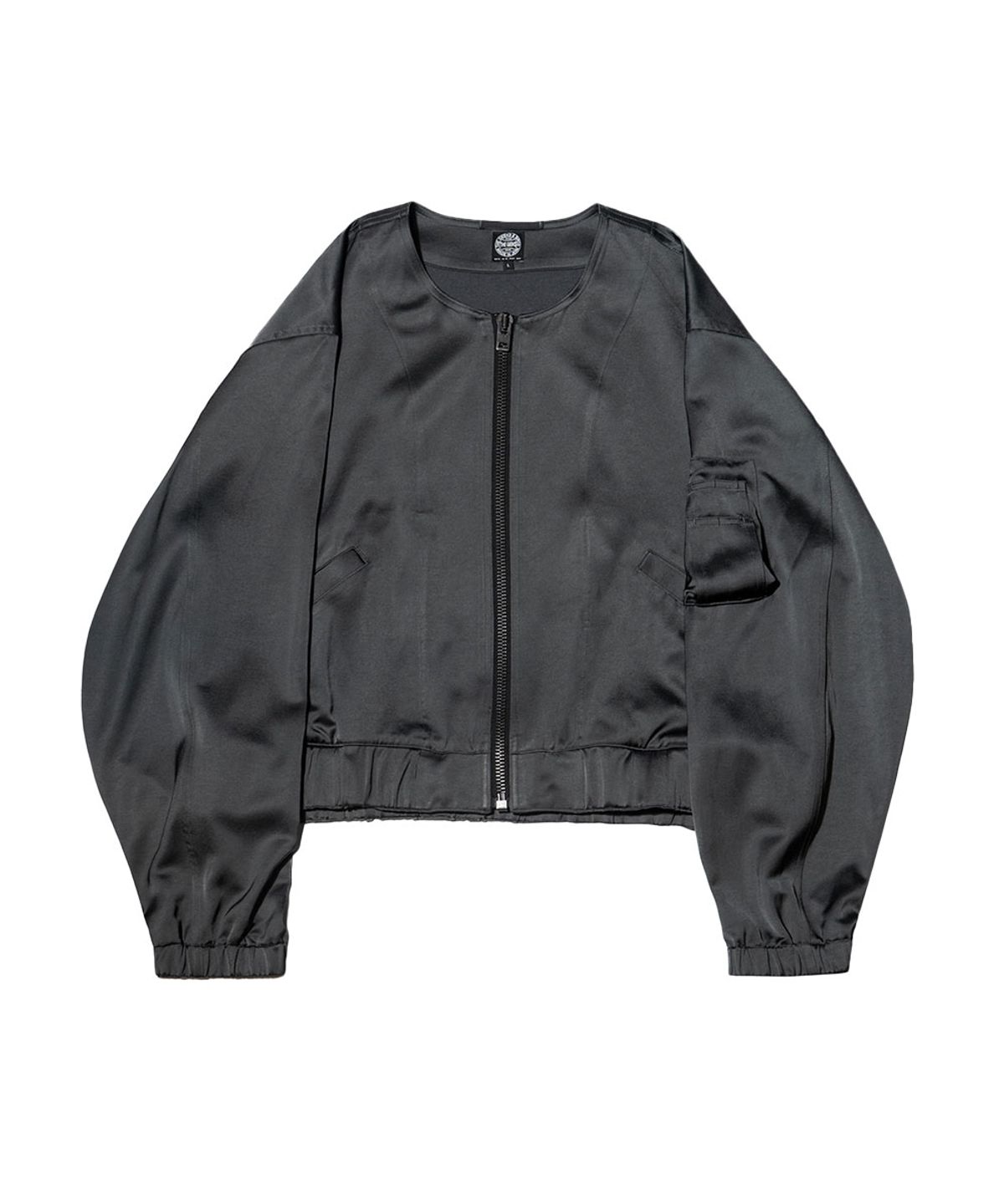 더 긱스(THE GEEKS) G-1 Line Crew Jacket - Charcoal