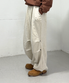 INVERTED SWEAT PANT IVORY