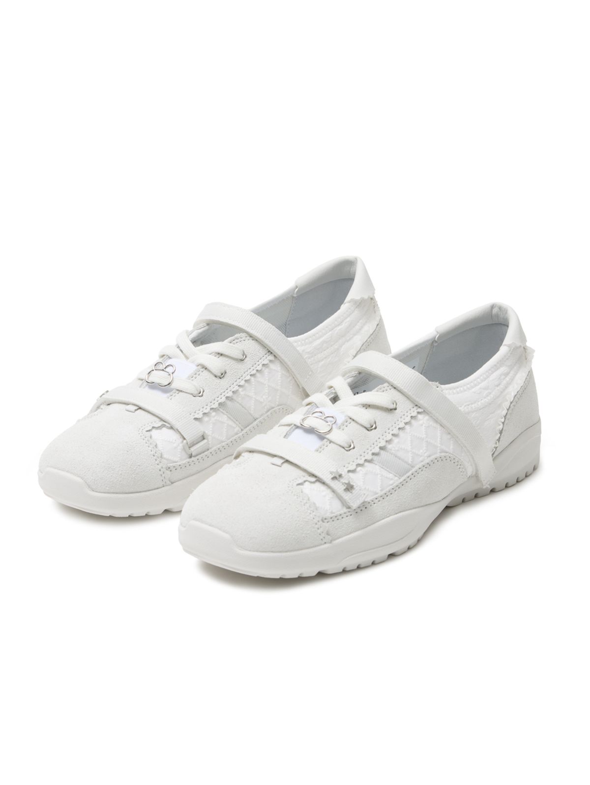 뚜오미오(TUOMIO) MEMENTO PATCHWORK SNEAKERS [WHITE]