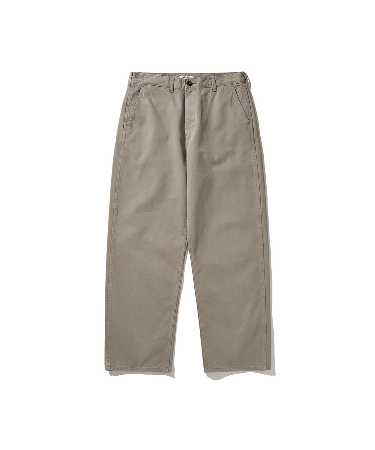 히즈핸더(HISHANDER) FRENCH CHINO PANTS GREIGE