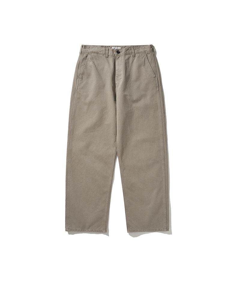 FRENCH CHINO PANTS GREIGE