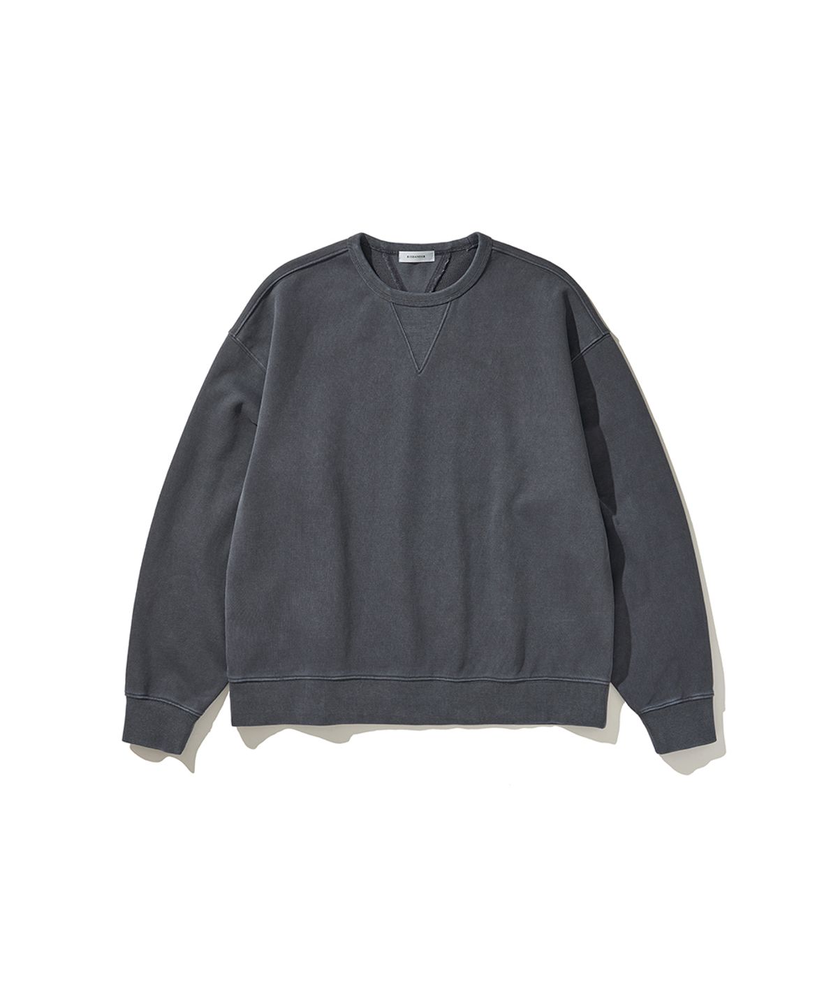 히즈핸더(HISHANDER) VINTAGE SWEAT SHIRTS CHARCOAL