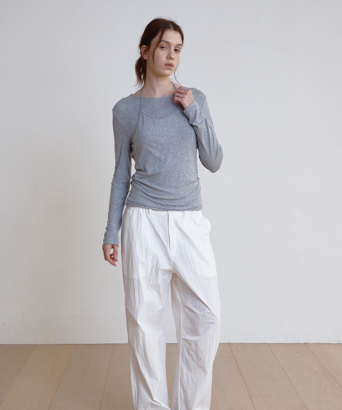 벗튼(BUT'TON) Gigel Halter Sleeveless (Melange)