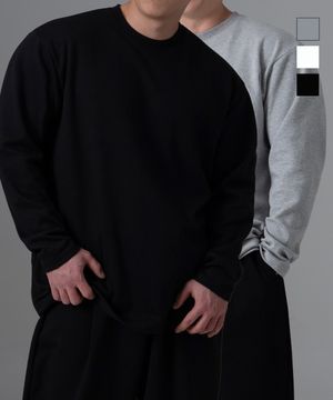 2pack 탄탄한 특양면 오버핏 긴팔 티셔츠