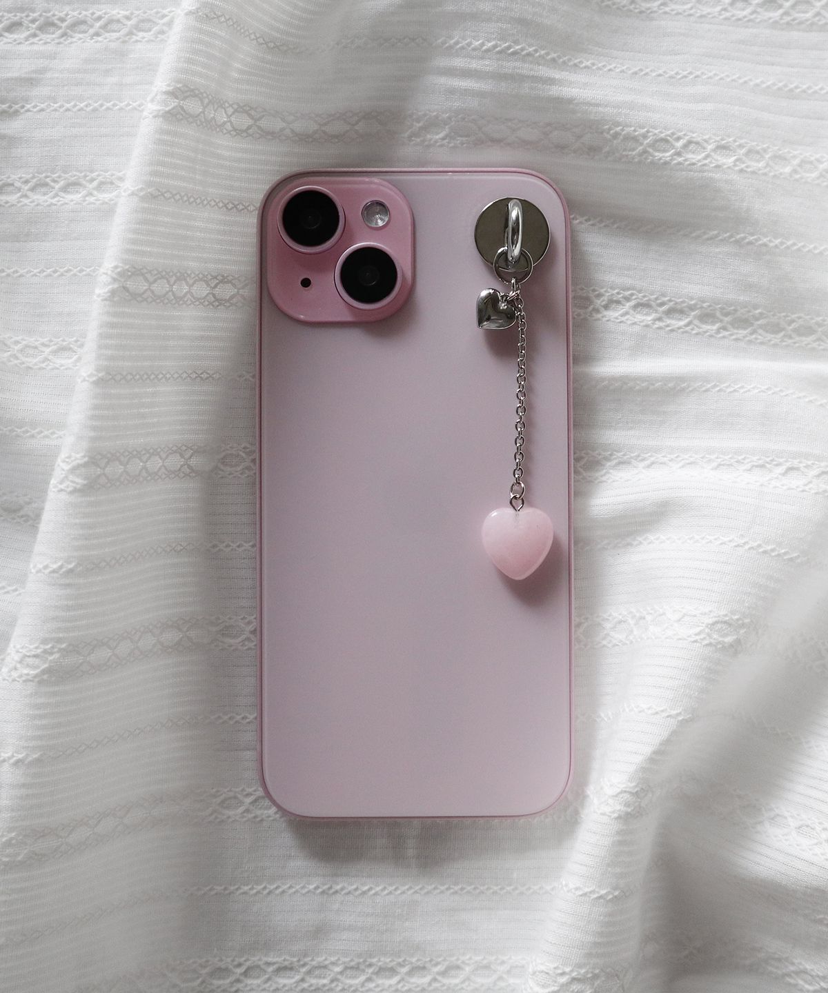 하이우(HIOO) Love fills hearts keyring.