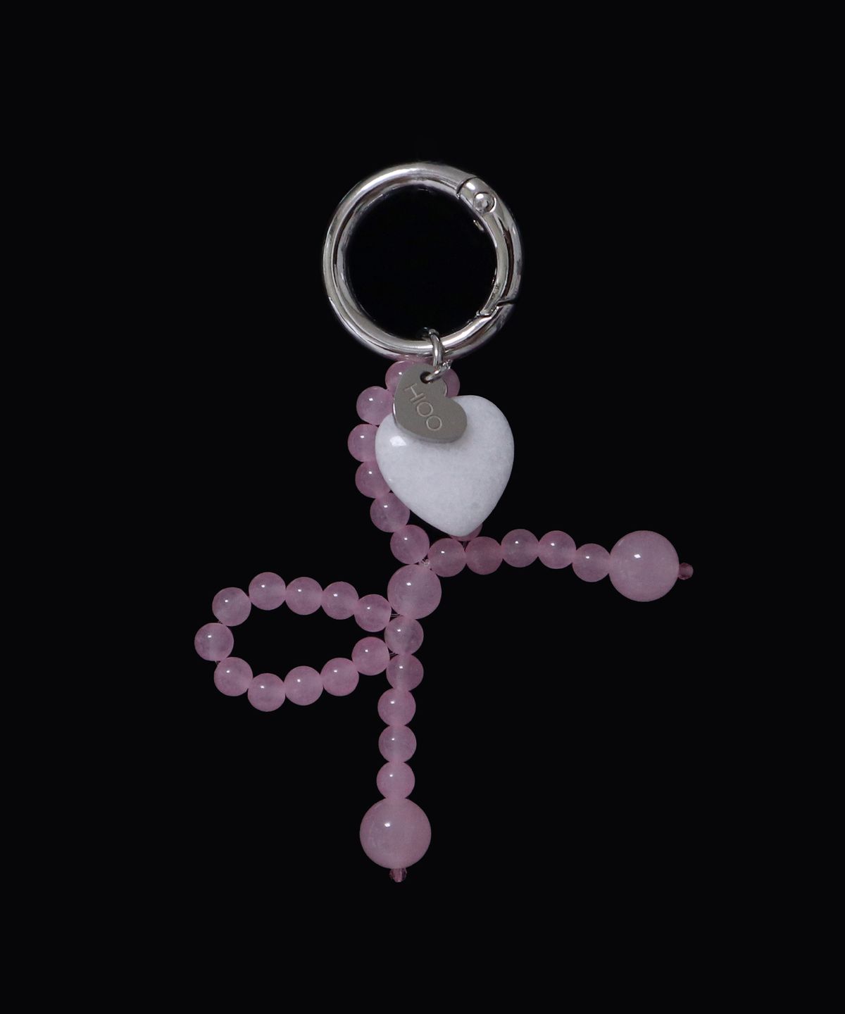 하이우(HIOO) Cinta keyring - pink snow.